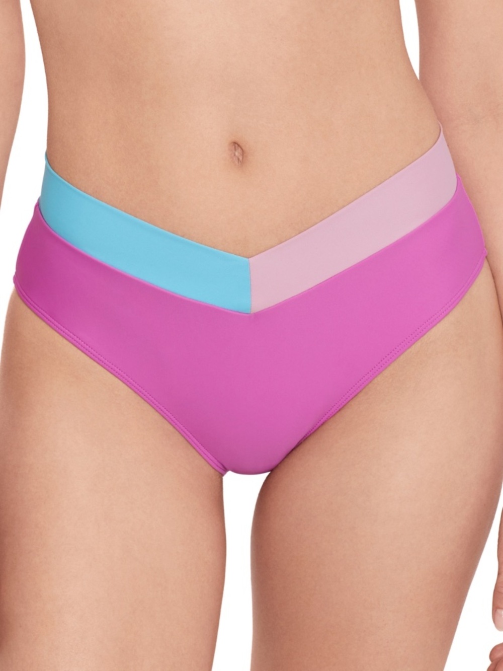 Salt + Cove Juniors' V Midster Solid Swimsuit Bottom